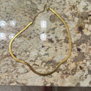 Herringbone necklace